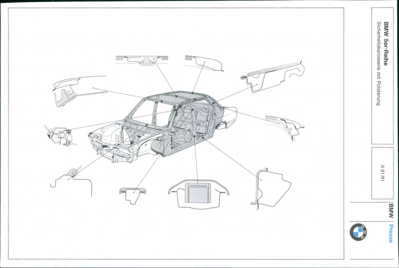BMW 5 Series - Vintage Photograph