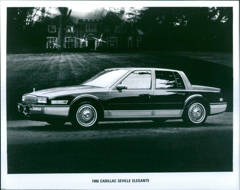 1986 Cadillac Seville Elegante - Vintage Photograph