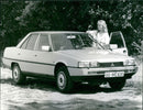 A view of the Mitsubishi Galant 2400 GLS - Vintage Photograph