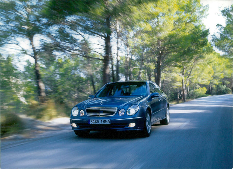 The new Mercedes-Benz E-Class - Vintage Photograph