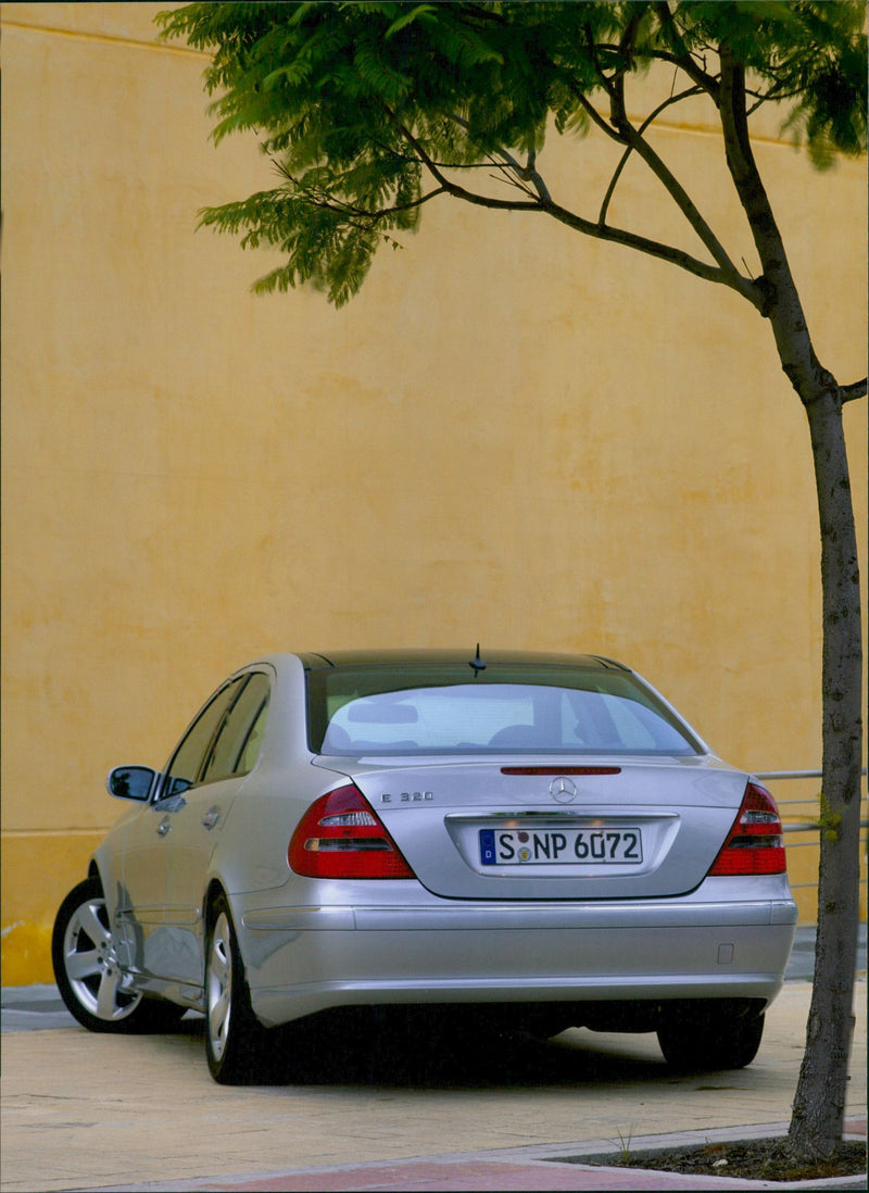 The new Mercedes-Benz E-Class - Vintage Photograph
