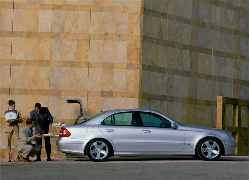 The new Mercedes-Benz E-Class - Vintage Photograph