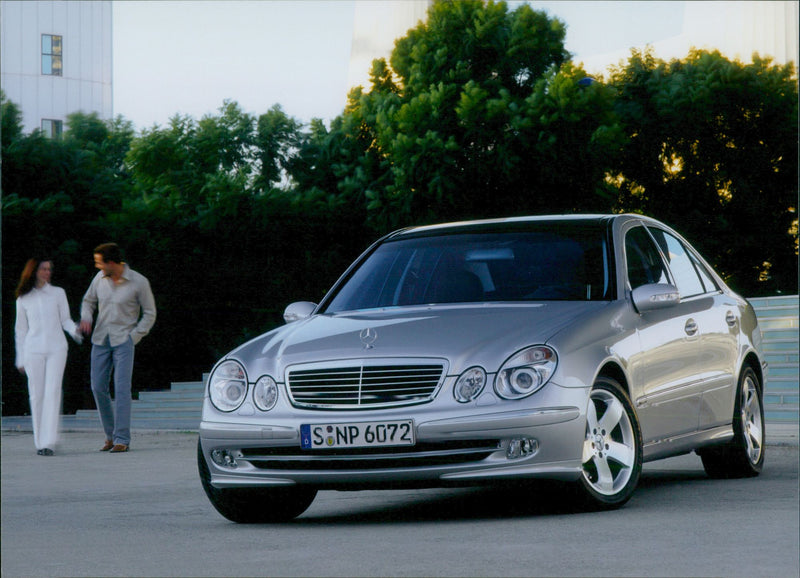 The new Mercedes-Benz E-Class - Vintage Photograph