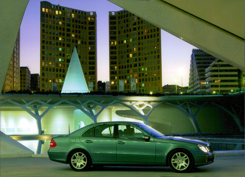 The new Mercedes-Benz E-Class - Vintage Photograph