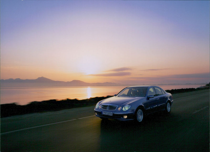 The new Mercedes-Benz E-Class - Vintage Photograph