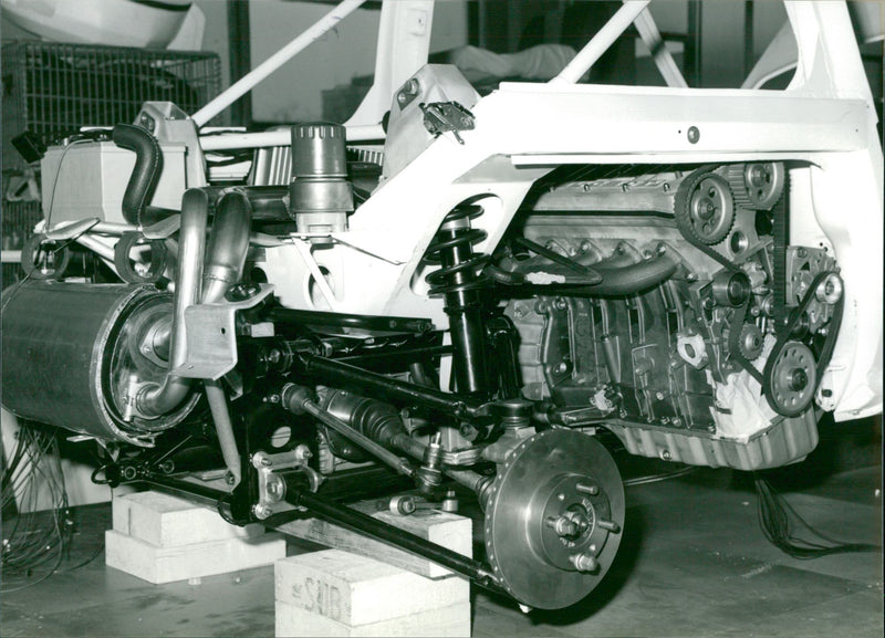 Peugeot 205 Turbo 16 - Vintage Photograph