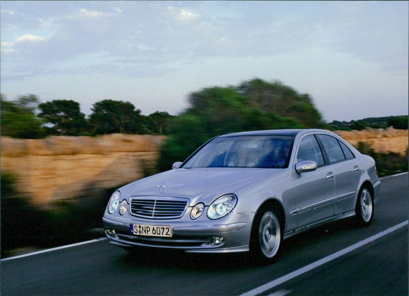 The new Mercedes-Benz E-Class - Vintage Photograph