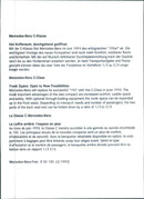 1993 Mercedes-Benz C Class - Vintage Photograph