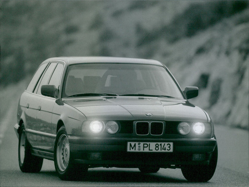 1991 BMW 5ER Touring - Vintage Photograph