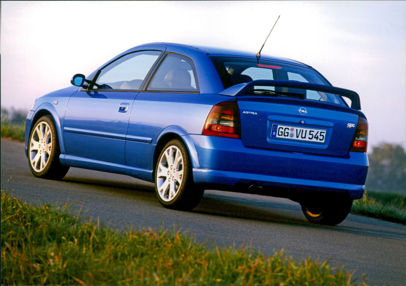 2002 Opel Astra OPC - Vintage Photograph