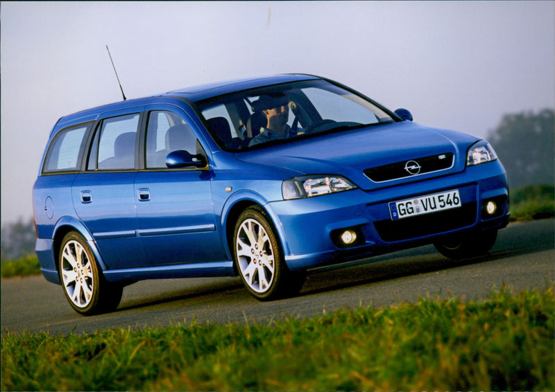 2002 Opel Astra OPC - Vintage Photograph