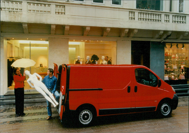 2001 Opel Vivaro - Vintage Photograph