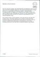 2002 Opel Astra OPC - Vintage Photograph