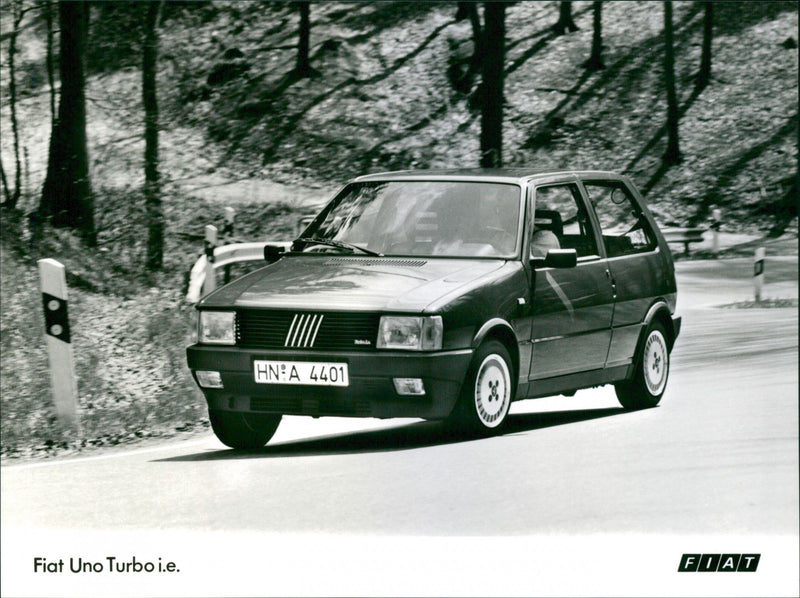 Fiat Uno Turbo - Vintage Photograph