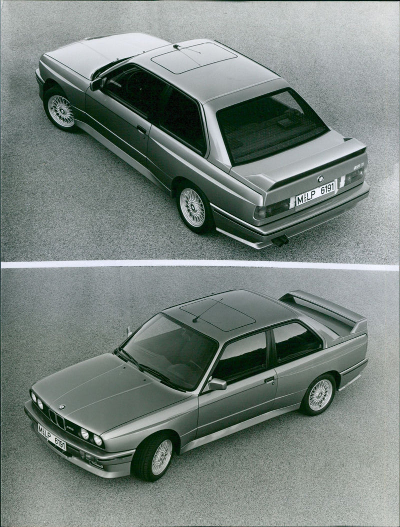 1986 BMW M 3 - Vintage Photograph