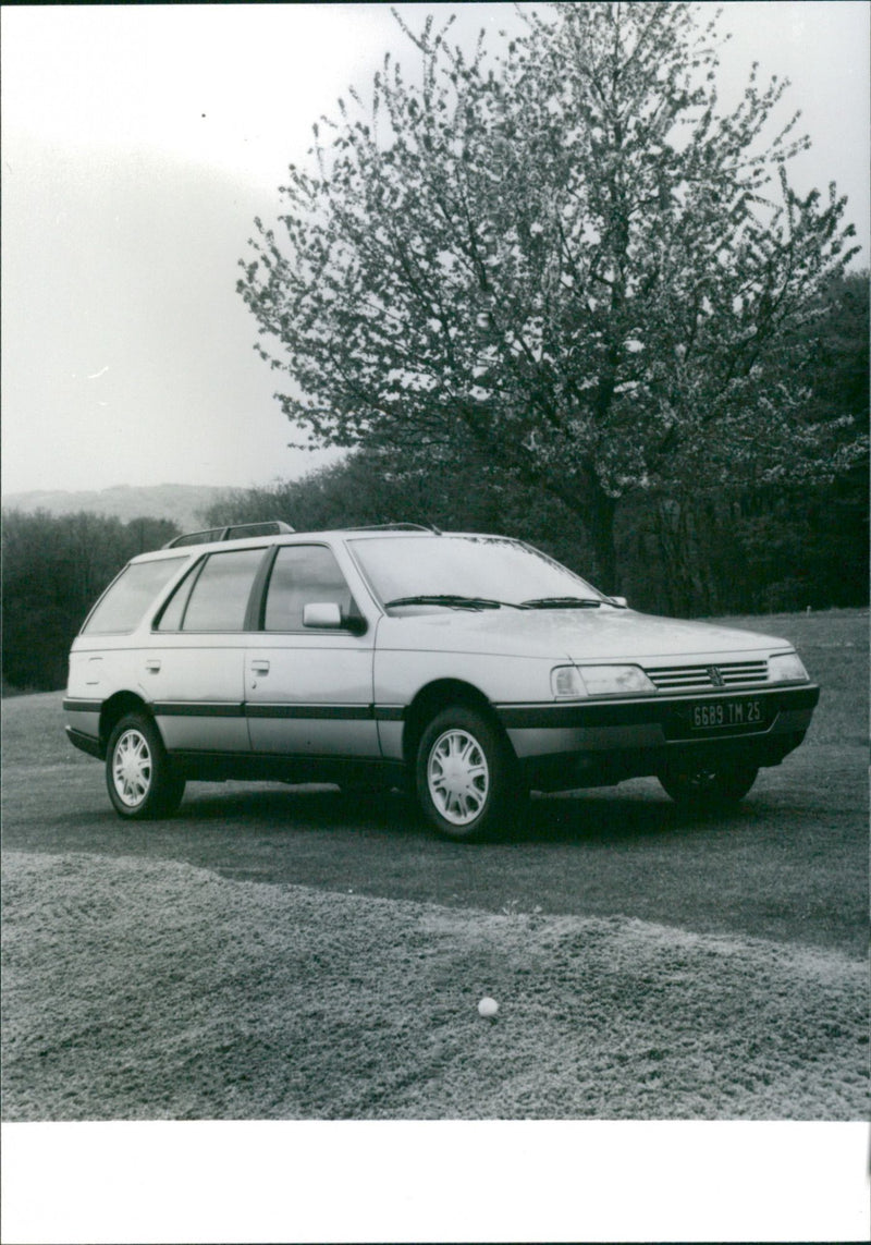 Peugeot 405 Break - Vintage Photograph