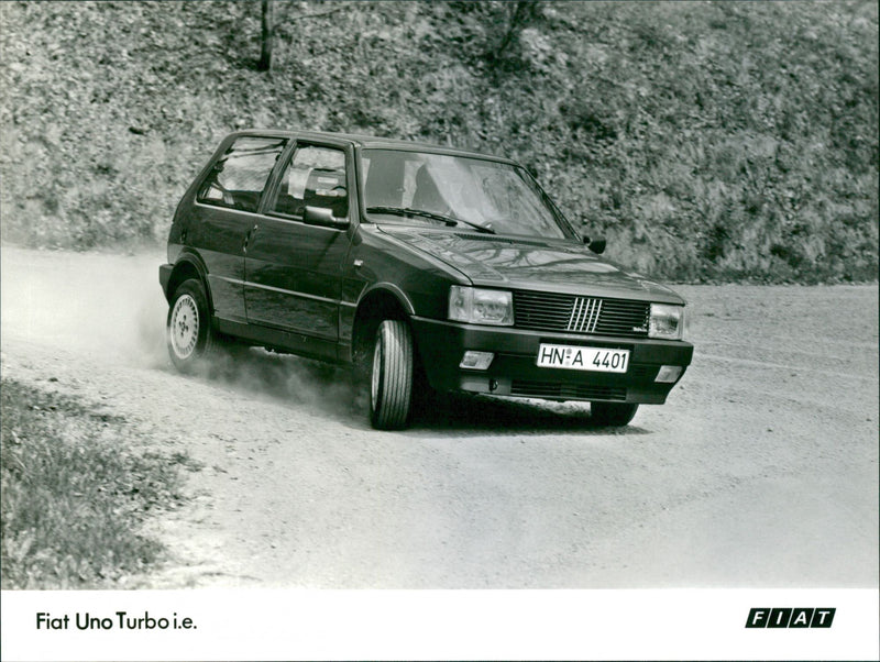 Fiat Uno Turbo - Vintage Photograph