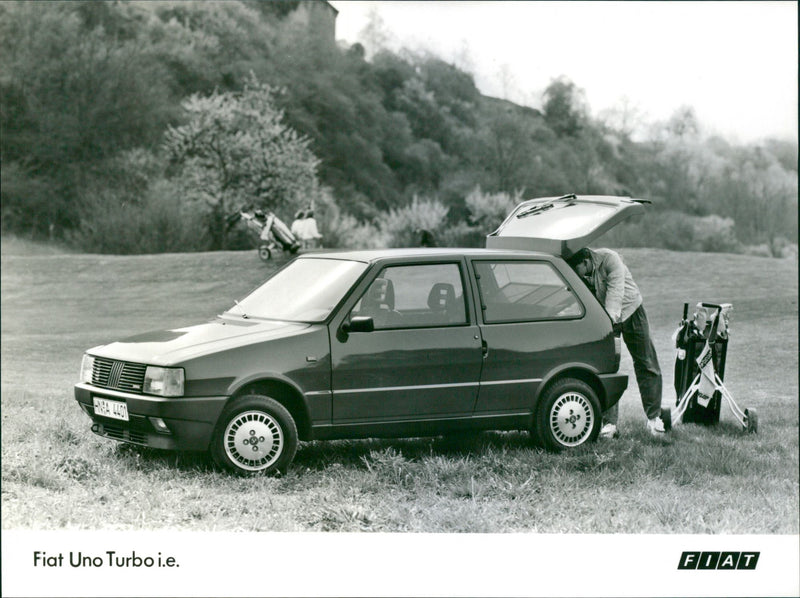 Fiat Uno Turbo - Vintage Photograph