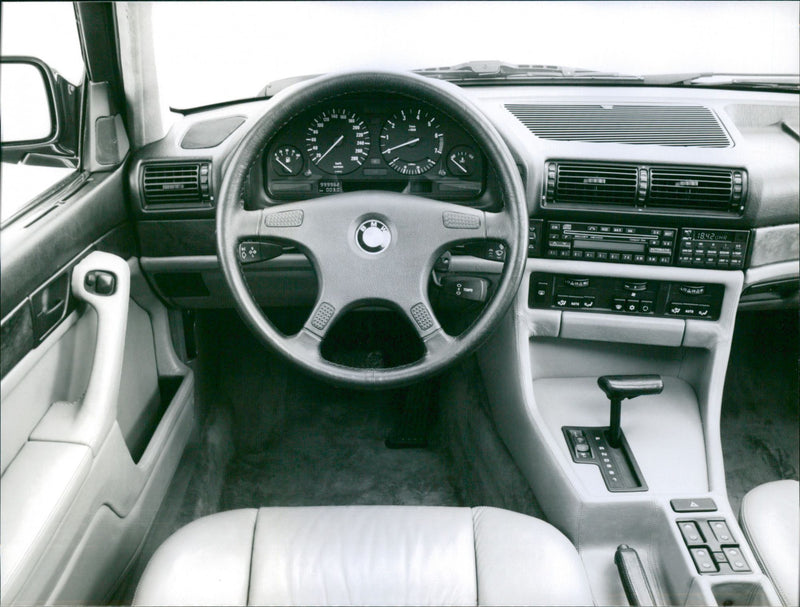 1987 BMW 750i - Vintage Photograph