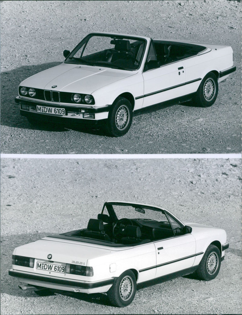 1986 BMW 325i Convertible - Vintage Photograph