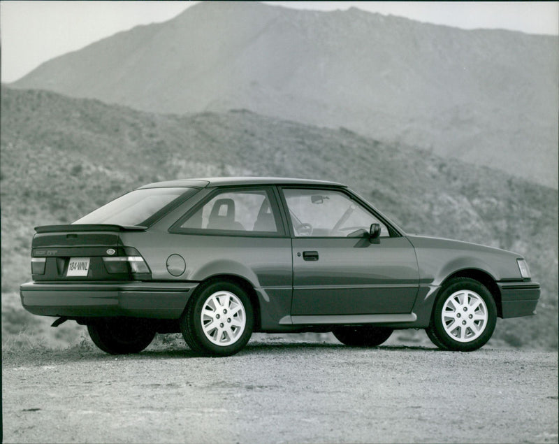 1989 Ford Escort GT - Vintage Photograph