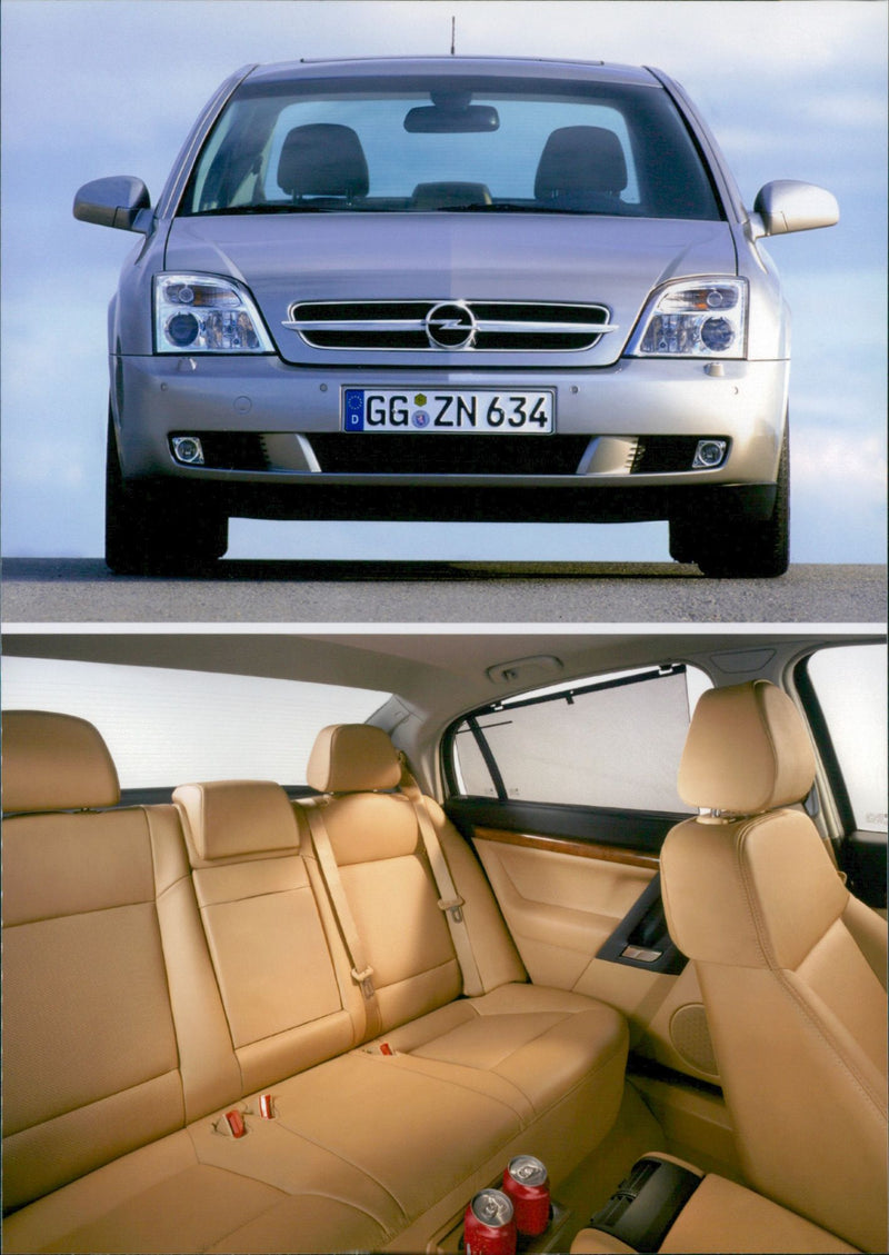 2002 Opel Vectra - Vintage Photograph