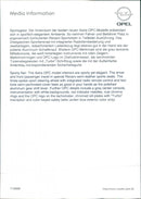 2002 Opel Astra OPC - Vintage Photograph