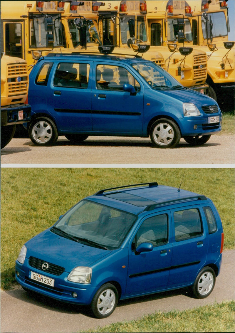 Opel Agila - Vintage Photograph