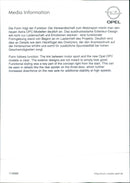 2002 Opel Astra OPC - Vintage Photograph