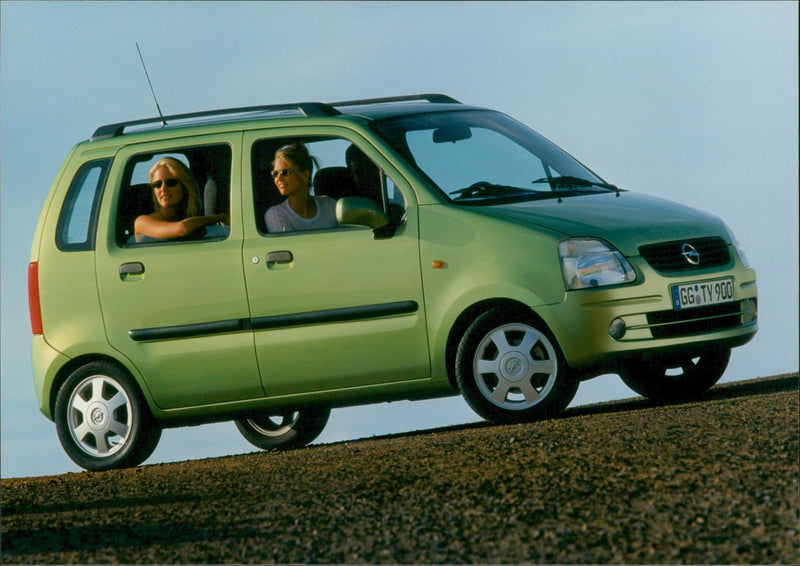 Opel Agila - Vintage Photograph