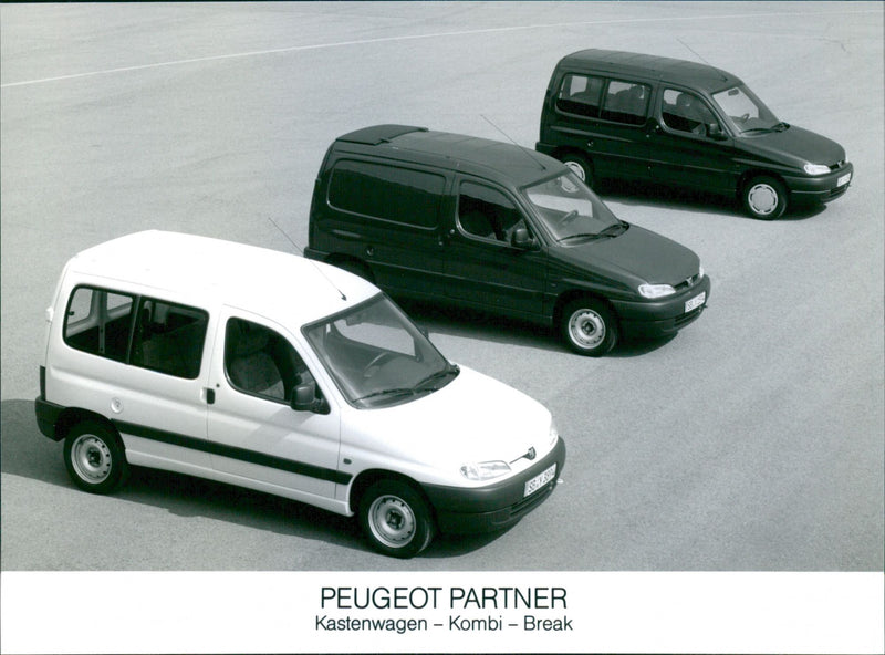 Peugeot Partner - Vintage Photograph