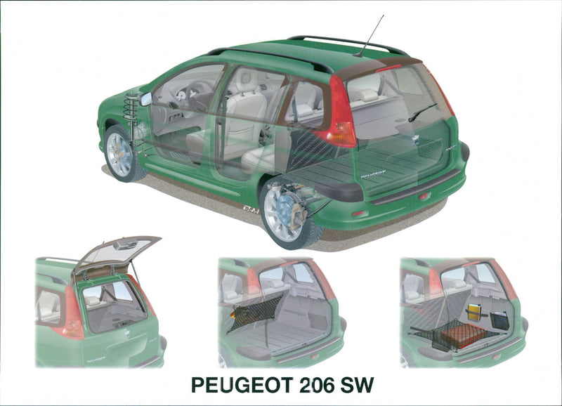 Peugeot 206 SW - Vintage Photograph