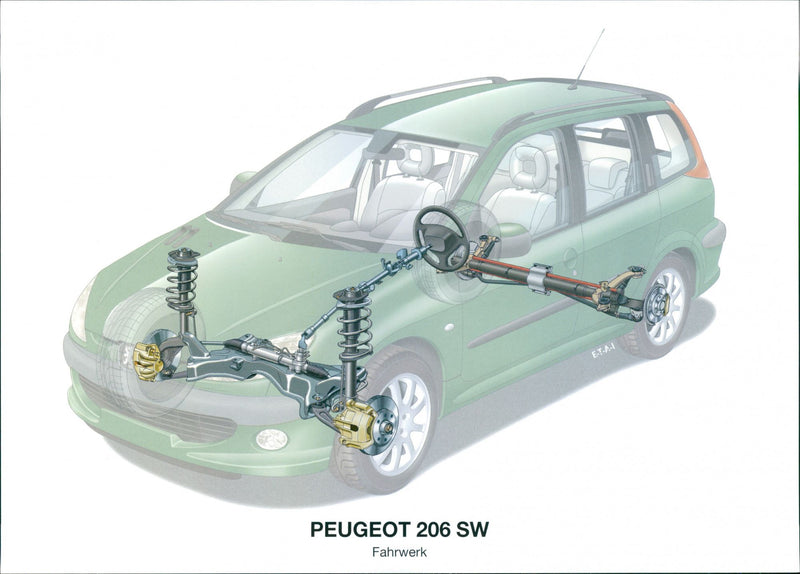 Peugeot 206 SW - Vintage Photograph