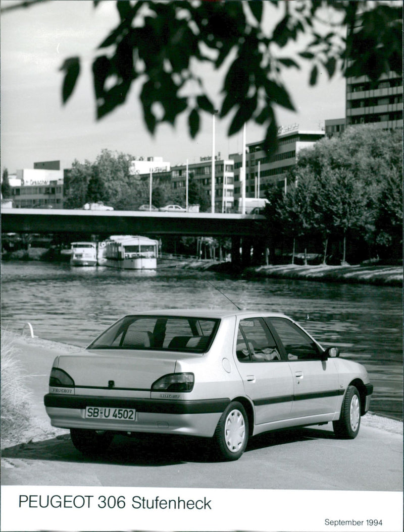 Peugeot 306 Saloon - Vintage Photograph