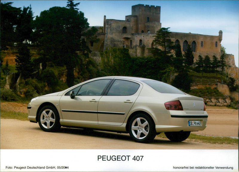 2004 Peugeot 407 - Vintage Photograph