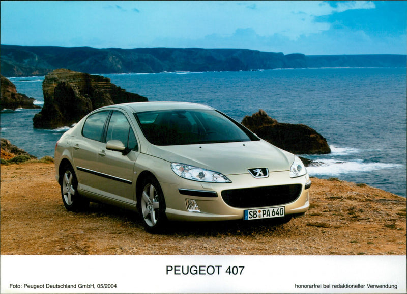 2004 Peugeot 407 - Vintage Photograph