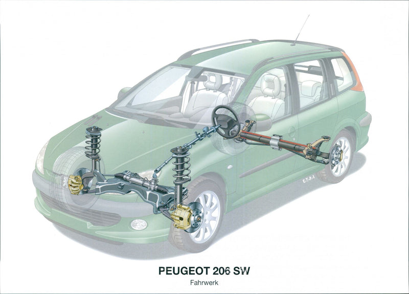 Peugeot 206 SW - Vintage Photograph