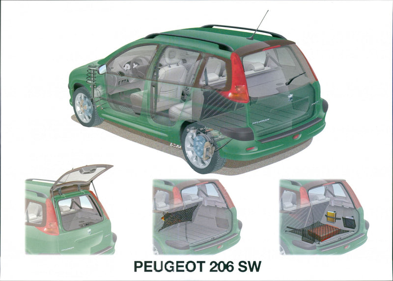 Peugeot 206 SW - Vintage Photograph