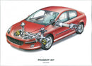 2004 Peugeot 407 - Vintage Photograph