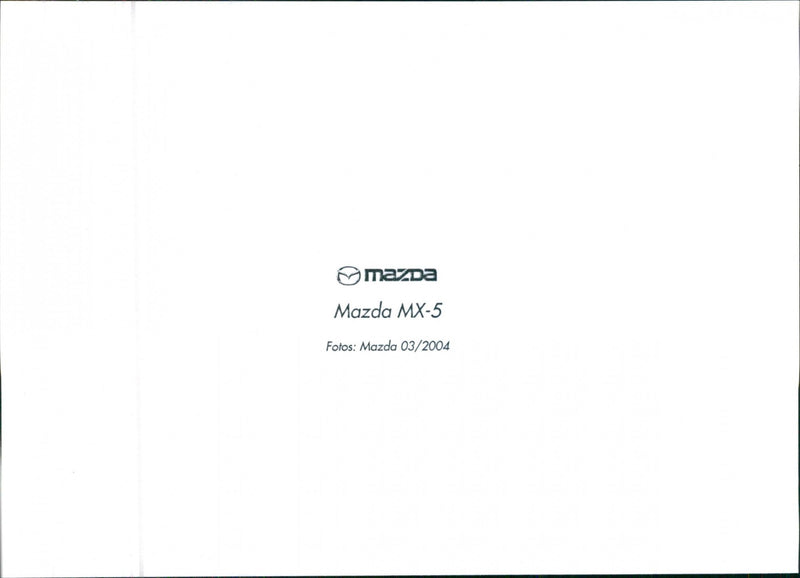 Mazda MX-5 - Vintage Photograph