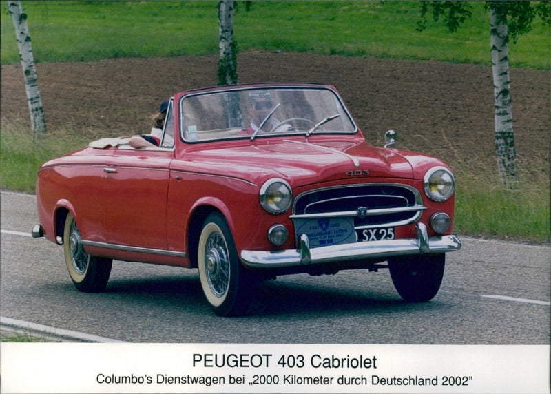 Peugeot 403 Cabriolet - Vintage Photograph