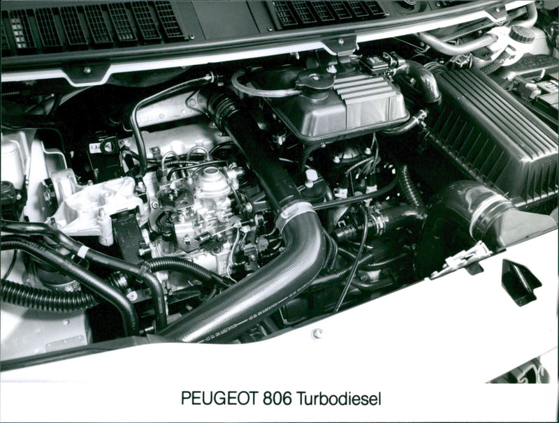 Peugeot 806 Turbodiesel - Vintage Photograph