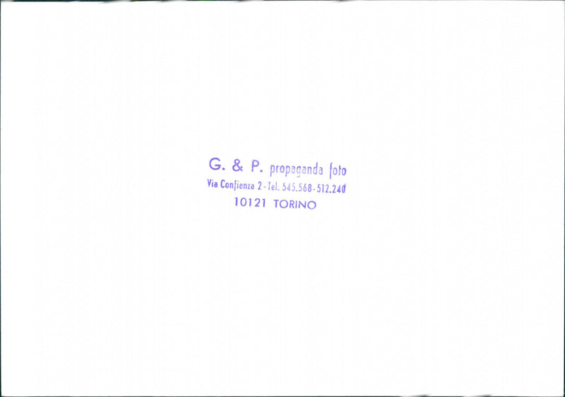 De Tomaso - Vintage Photograph