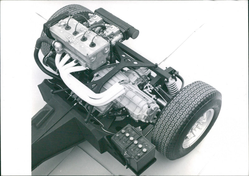 De Tomaso - Vintage Photograph