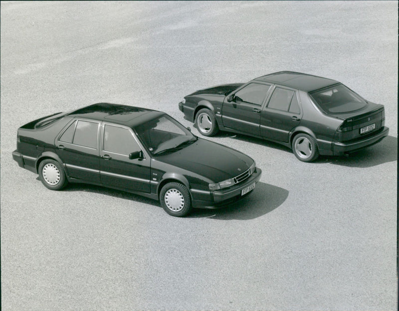 Saab 9000, CS 2.3 Turbo S, Saab 9000, CS 2.3-16,  Model  Jahr 1992 - Vintage Photograph