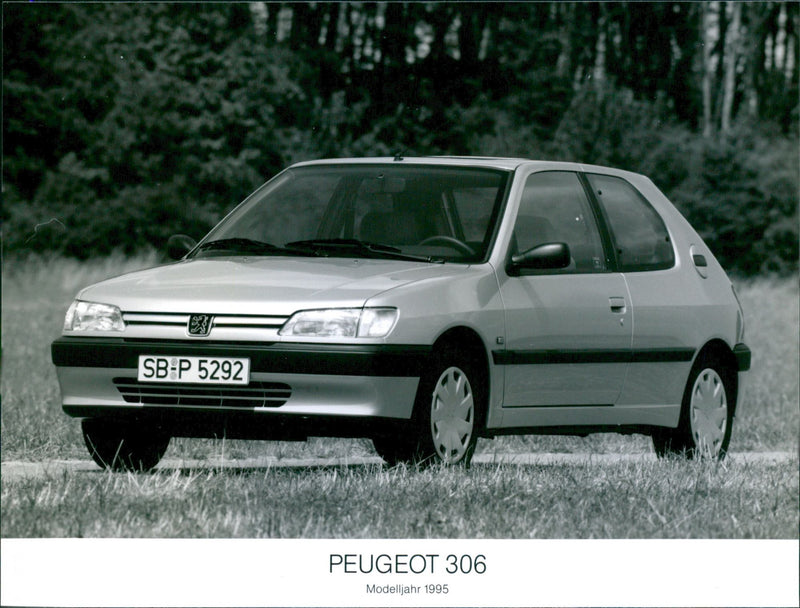1995 Peugeot 306 - Vintage Photograph