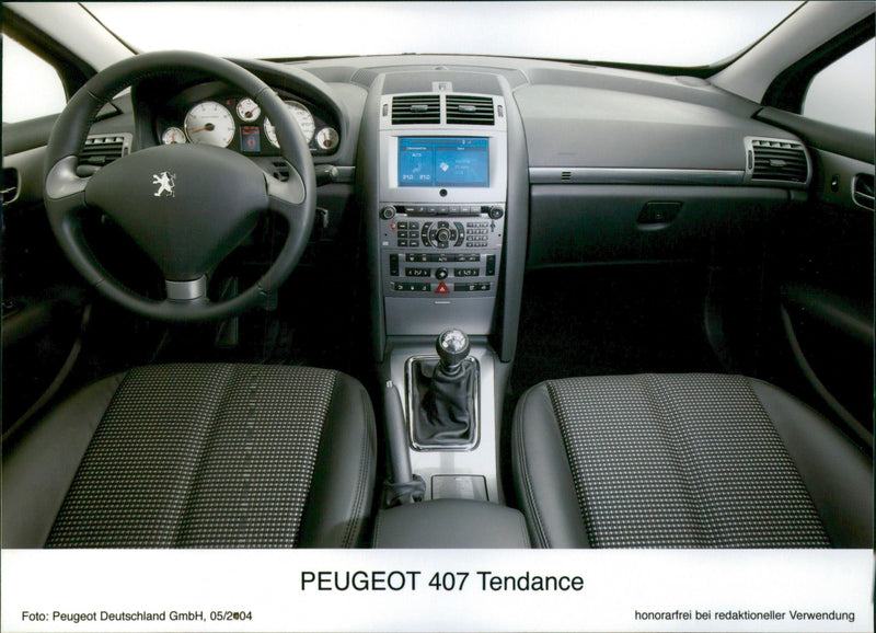 2004 Peugeot 407 Tendance - Vintage Photograph