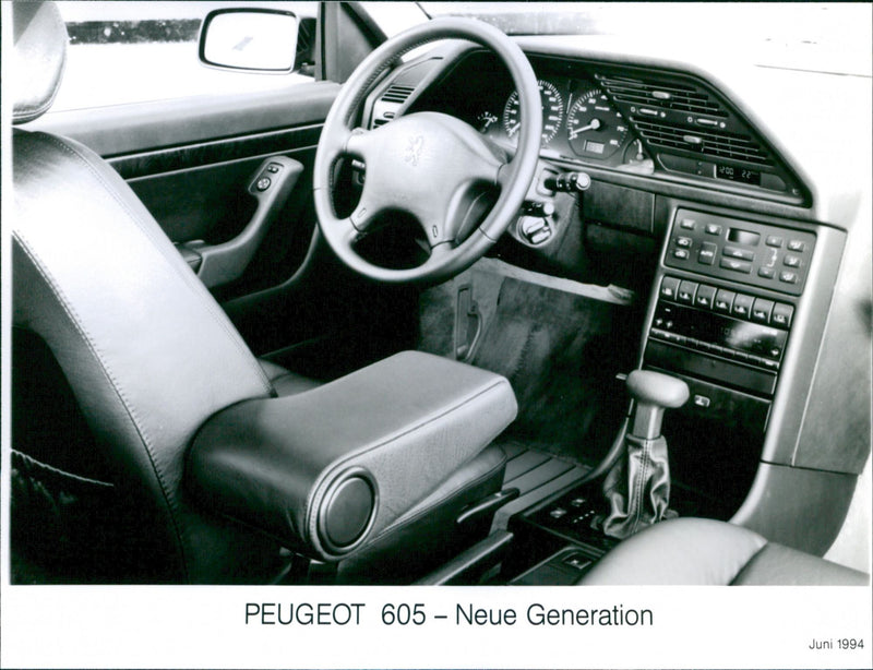 Peugeot 605 - Vintage Photograph