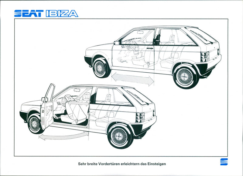 Seat Ibiza - Vintage Photograph