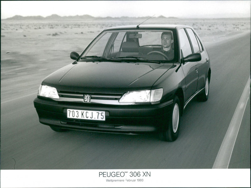 Peugeot 306 XN 1993 - Vintage Photograph